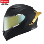 scoyco mat siyah kask